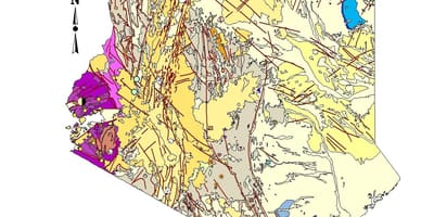 Žemėlapis Kenija mineralinių išteklių